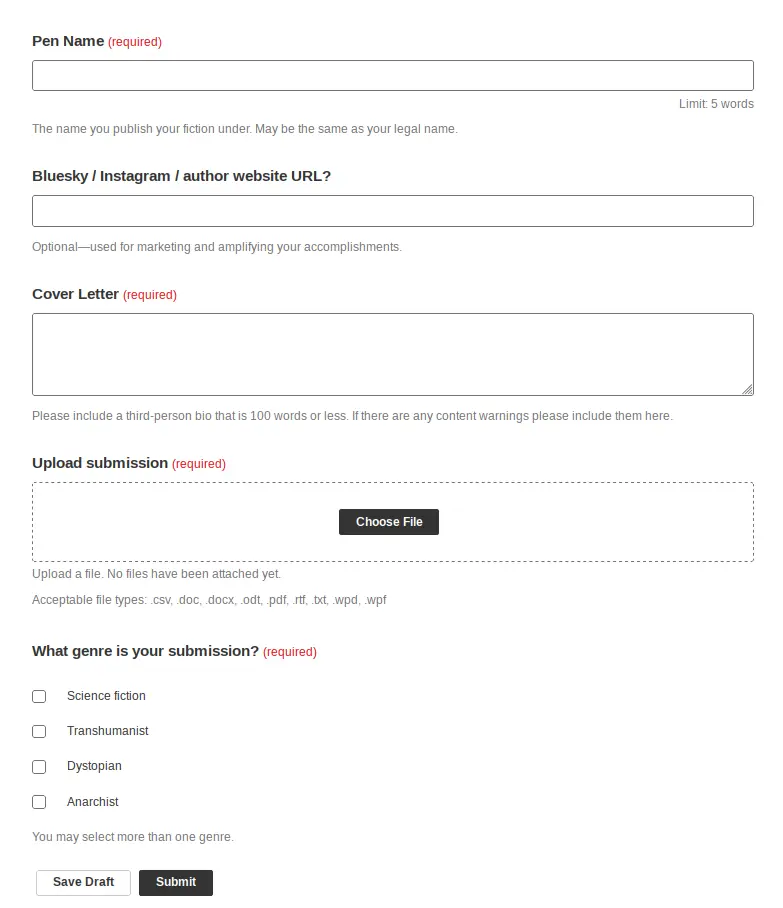 Submittable Example