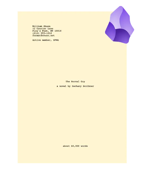 The Shunn Exporter: Write in Markdown, Submit in Seconds